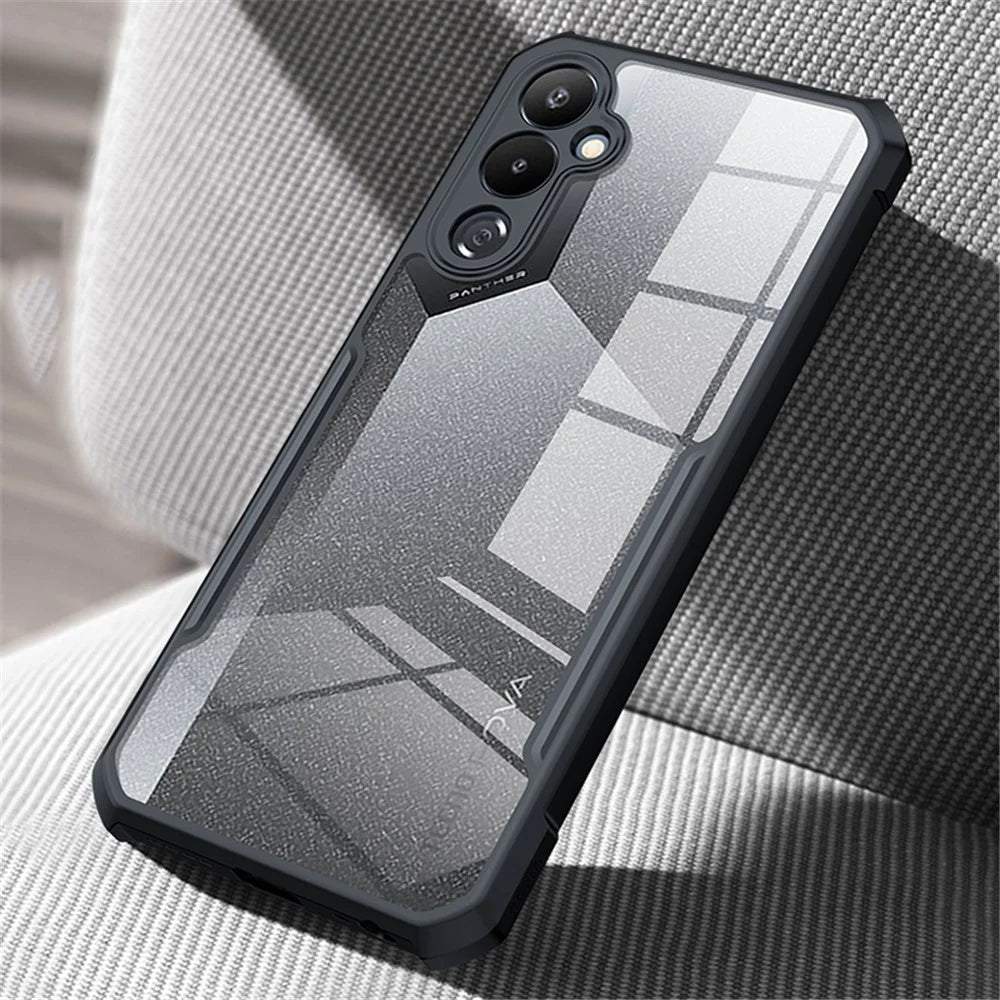 XUNDD For TECNO Pova 4 4G Lightweight Transparent Phone Case Acrylic+TPU Anti-Fall Phone Back Cover - 3
