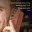 AZNS For Samsung Galaxy A34 5G Imprinted Pattern Protective Phone Case PU Leather Coated TPU Shockproof Back Cover - Brown - 3