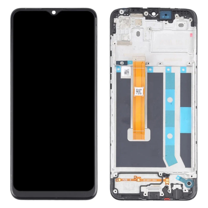 For Oppo A15s / A15 / A35 / A16K OEM Grade S LCD Screen and Digitizer Assembly + Frame Part (without Logo) - 1