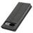 For Google Pixel 7a Anti-drop Phone Cover Calf Texture PU Leather Protective Phone Case with Stand Wallet - Black - 5