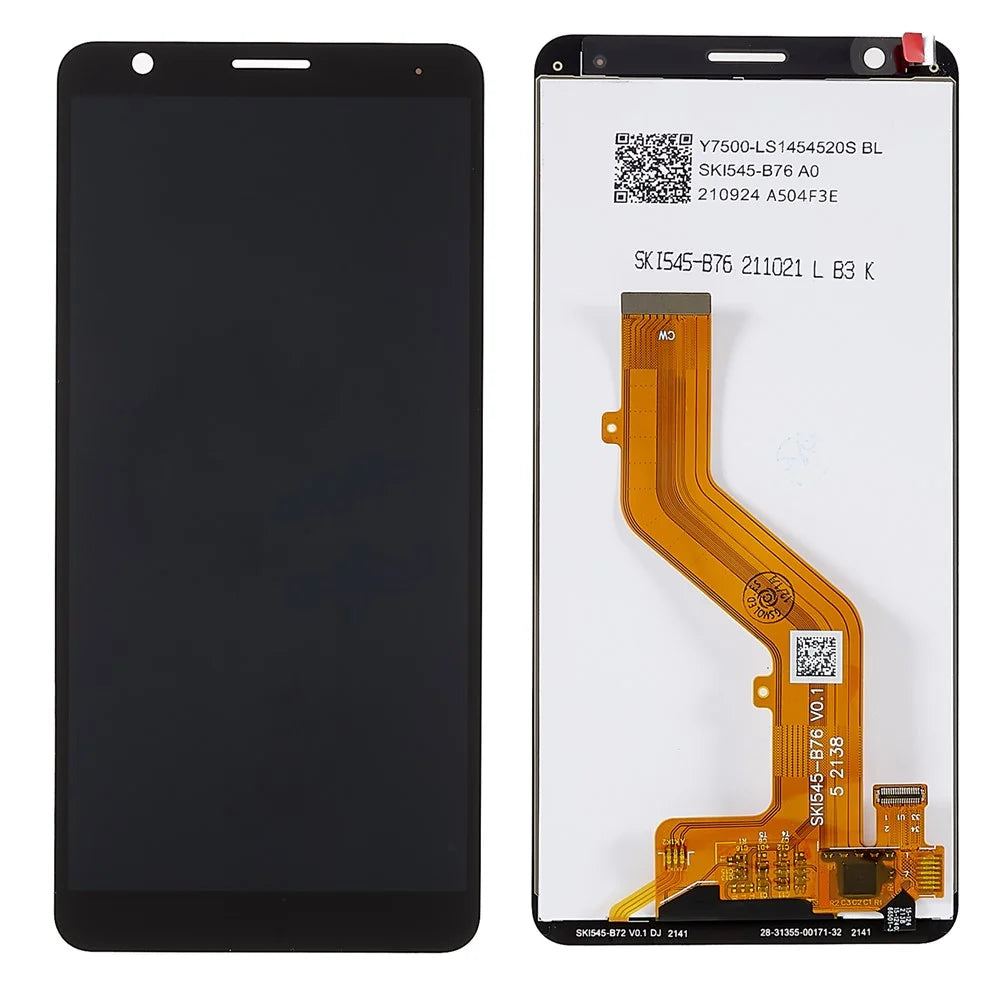 For ZTE Blade A31 Grade S OEM LCD Screen and Digitizer Assembly Replacement Part (without Logo) - 1