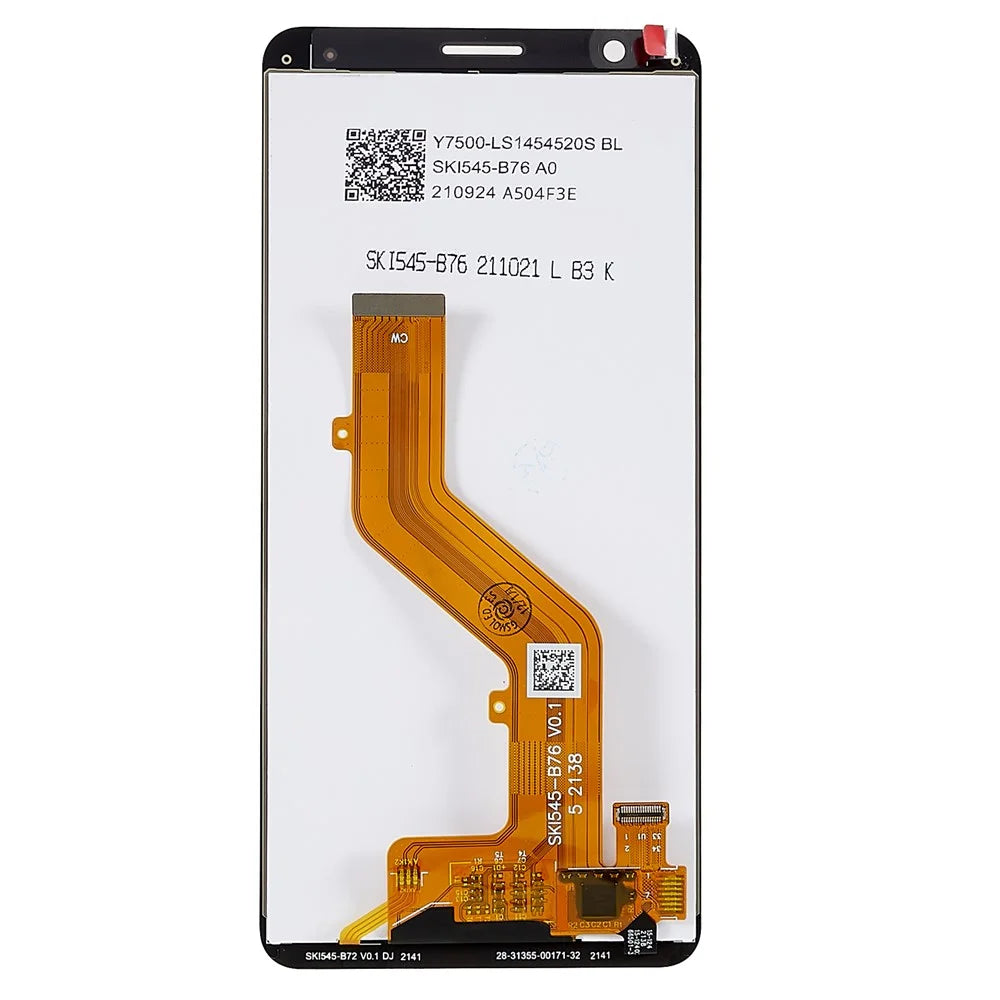 For ZTE Blade A31 Grade S OEM LCD Screen and Digitizer Assembly Replacement Part (without Logo) - 3