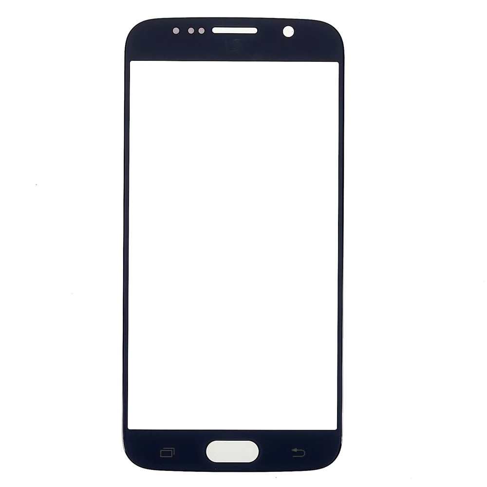 For Samsung Galaxy S6 G920 Front Screen Glass Lens + OCA Adhesive Replacement Parts - Dark Blue - 1