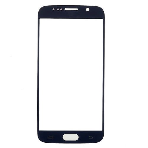 For Samsung Galaxy S6 G920 Front Screen Glass Lens + OCA Adhesive Replacement Parts - Dark Blue - 1