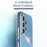 XINLI Phone Case For Samsung Galaxy A32 4G (EU Version) Electroplating Shockproof TPU Mobile Phone Back Cover - Cyan - 6