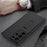 GKK For Samsung Galaxy S23 Ultra Shockproof Rubberized Phone Cover, Ultra Thin Hard PC Back Case with Kickstand - Black - 3