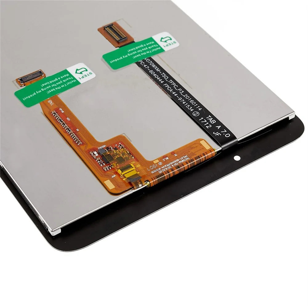 For Samsung Galaxy Tab A 7.0 T280 (Wi-Fi only) Grade C LCD Screen and Digitizer Assembly Replacement Part (without Logo) - Black - 7