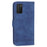 DIERFENG DF-03 Leather Case for Samsung Galaxy A03s (164.2mm) Stand Wallet Lines Imprint Cell Phone Cover - Blue - 7