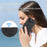 DIERFENG DF-03 Drop-proof Phone Case for iPhone 14, Lines Imprinted Leather Cell Phone Cover with Wallet Stand - Black - 6