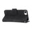 DIERFENG DF-03 Phone Case for iPhone 7 / 8 4.7 inch / SE (2020) / SE (2022), Lines Imprinted Leather Protective Phone Cover Wallet Stand - Black - 3