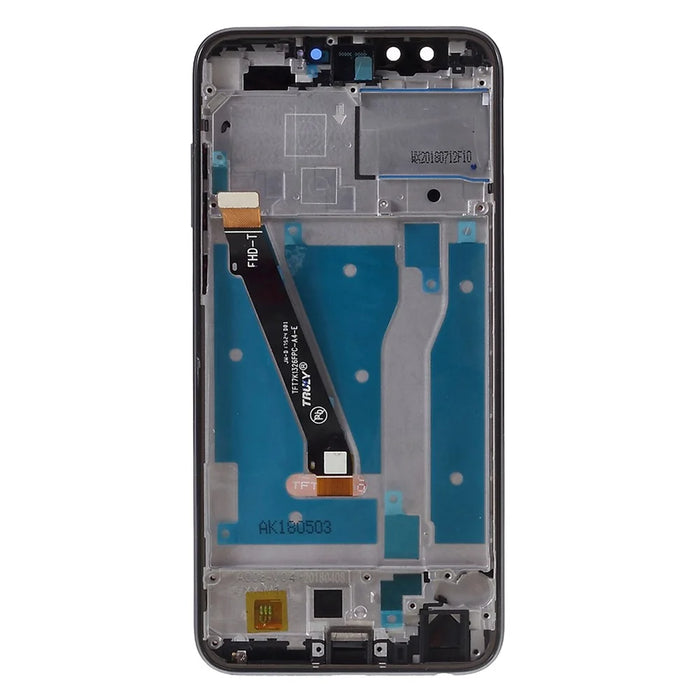 For Huawei Honor 9 Lite Grade C LCD Screen and Digitizer Assembly + Frame Replacement Part (without Logo) - Black - 2