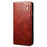 Phone Stand Case for OnePlus 11 5G, PU Leather Waxy Crazy Horse Texture Stand Smartphone Cover - Brown - 7