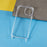Clear Back Case for iPhone 13 / 14, TPU+Acrylic Shock-absorbing Phone Cover with Lanyard - Black  /  Gold - 3