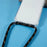 Clear Back Case for iPhone 13 / 14, TPU+Acrylic Shock-absorbing Phone Cover with Lanyard - Black  /  Gold - 5