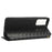 For TCL 40R 5G Cell Phone Case Wallet PU Leather Rhombus Pattern Imprinted Magnetic Closure Stand Cover - Black - 3