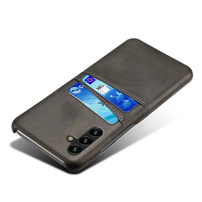 Protective Cell Phone Cover For Samsung Galaxy A34 5G, Drop-proof Phone Case with Dual Card Slots - Black - 3