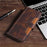 Shockproof Cell Phone Cover for OnePlus 11 5G, Straw Hat Pattern Stand Wallet Anti-scratch Mobile Phone Case - Brown - 7