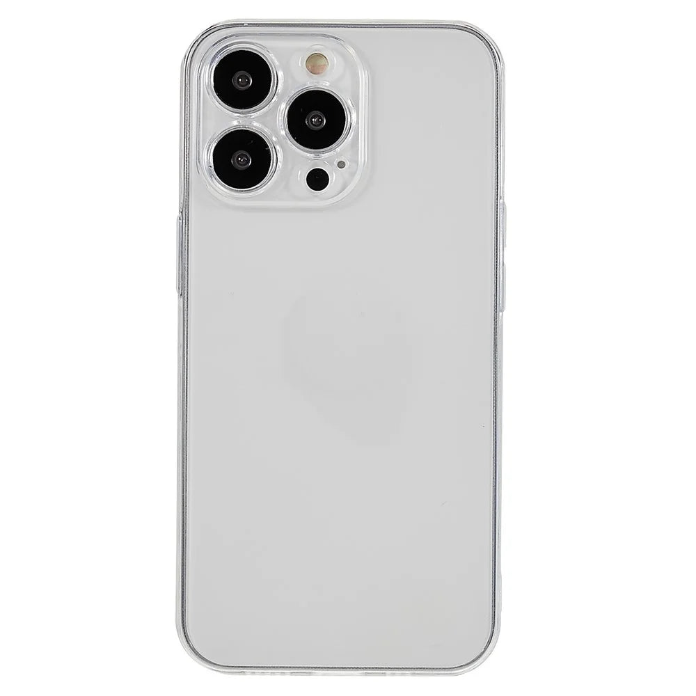 For iPhone 13 Pro Max 6.7 inch Precise Lens Cutout Clear Drop-proof TPU Cover Ultra Thin Cell Phone Case - 1