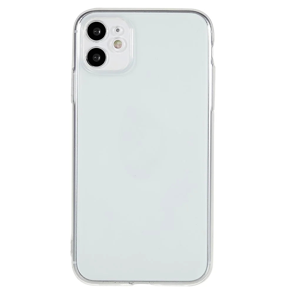 For iPhone 11 6.1 inch Precise Lens Cutout Transparent Anti-scratch TPU Cover Ultra Thin Phone Case - 1