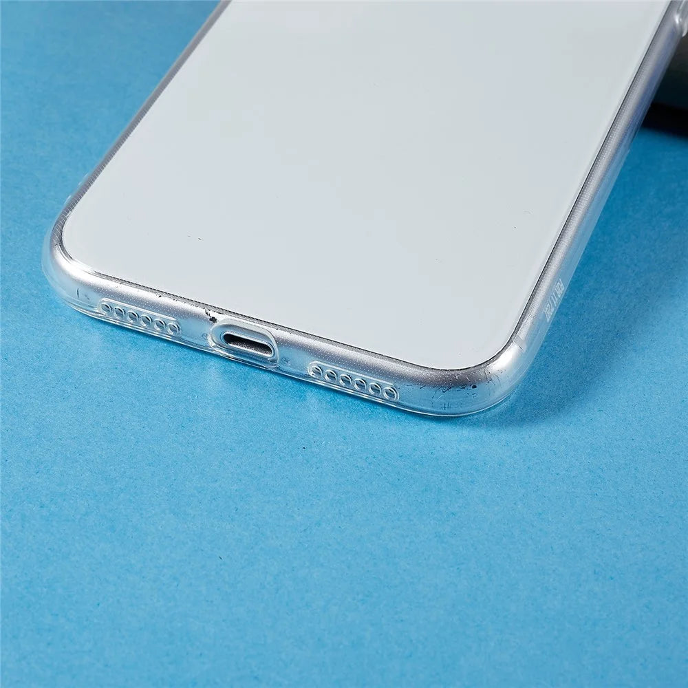For iPhone 11 6.1 inch Precise Lens Cutout Transparent Anti-scratch TPU Cover Ultra Thin Phone Case - 7