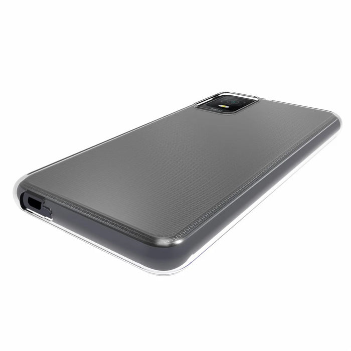 10Pcs  /  Pack Flexible TPU Phone Case for TCL 403 Inner Watermark-Free Transparent Protective Phone Cover - 4
