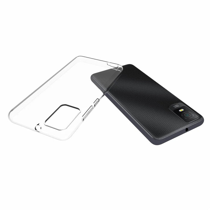 10Pcs  /  Pack Flexible TPU Phone Case for TCL 403 Inner Watermark-Free Transparent Protective Phone Cover - 7