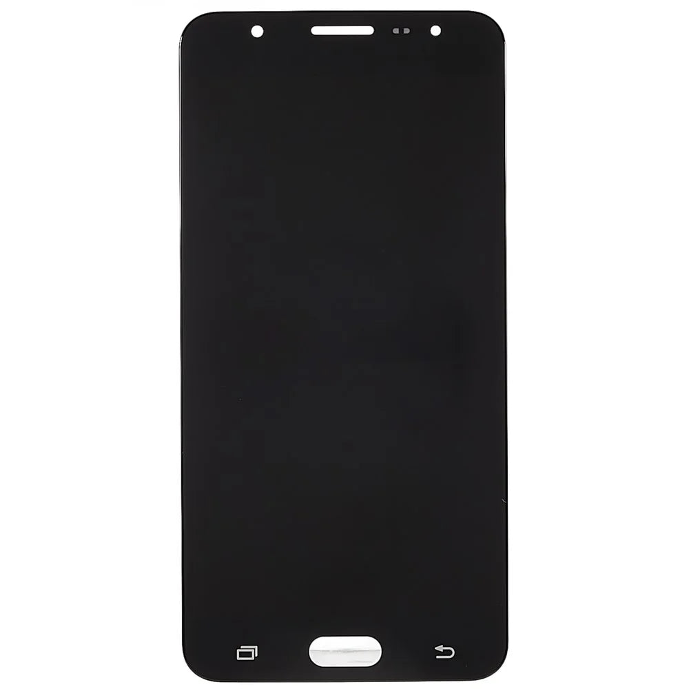 For Samsung Galaxy J7 Prime (2016) G610 Grade C LCD Screen and Digitizer Assembly Replacement Part (without Logo) - Black - 2