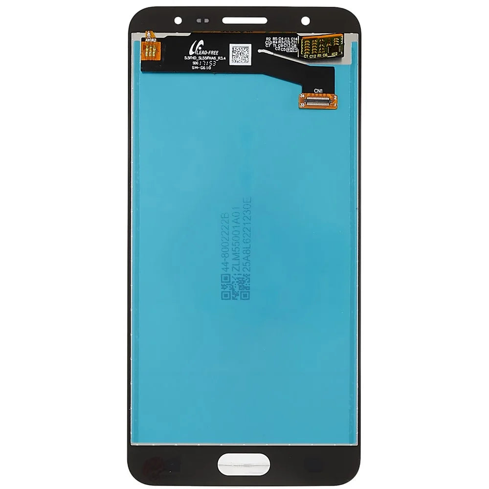 For Samsung Galaxy J7 Prime (2016) G610 Grade C LCD Screen and Digitizer Assembly Replacement Part (without Logo) - Black - 3