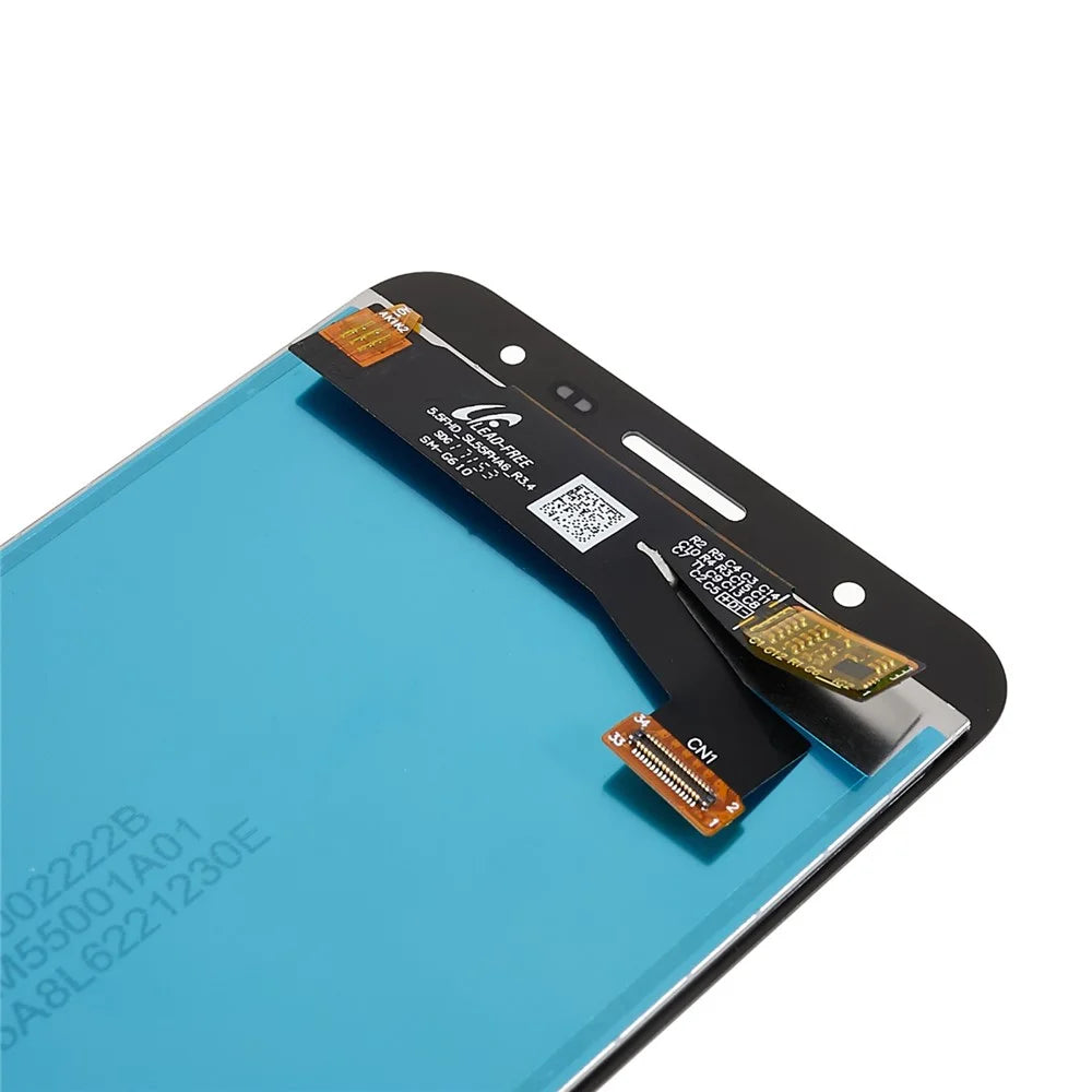 For Samsung Galaxy J7 Prime (2016) G610 Grade C LCD Screen and Digitizer Assembly Replacement Part (without Logo) - Black - 7