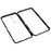 For Samsung Galaxy S23+ Full Body Case Magnetic Tempered Glass Double-Sided Phone Case - Black - 4