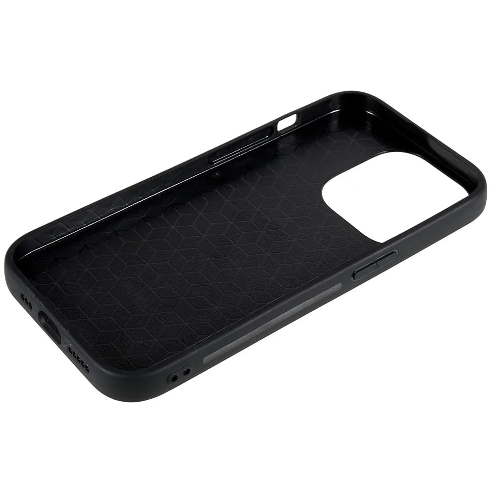 For iPhone 14 Pro Soft TPU Phone Case Star Planet Pattern Epoxy Protective Back Cover - Black - 5