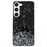 For Samsung Galaxy S23+ Starry Sky Sparkle Epoxy Phone Case Shockproof TPU Protective Back Cover - Black - 1
