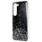 For Samsung Galaxy S23+ Starry Sky Sparkle Epoxy Phone Case Shockproof TPU Protective Back Cover - Black - 3