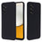 For Samsung Galaxy A34 5G Scratch-resistant Liquid Silicone Case Cell Phone Cover Protector with Strap - Black - 2