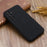 For Samsung Galaxy A34 5G Scratch-resistant Liquid Silicone Case Cell Phone Cover Protector with Strap - Black - 7