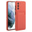 For Samsung Galaxy S23+ Mobile Phone Case Soft TPU Drop-proof Cover with Card Slot - Rose - 1