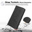 For Google Pixel 7a Supporting Stand Wallet Retro Texture Phone Case Drop-proof PU Leather Cellphone Cover - Blue - 4