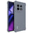 IMAK For OnePlus 11 5G Matte Soft TPU Phone Back Cover Four Corners Airbag Drop-proof Smartphone Case - Grey - 1