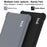 IMAK For OnePlus 11 5G Matte Soft TPU Phone Back Cover Four Corners Airbag Drop-proof Smartphone Case - Grey - 3