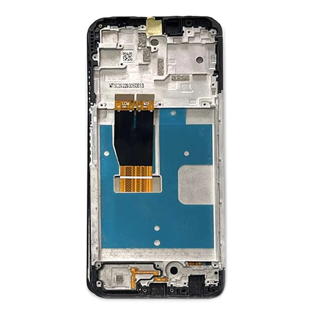 For T-Mobile Revvl 6 Pro 5G OEM Grade S LCD Screen and Digitizer Assembly + Frame Part (without Logo) - 2