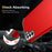 For Samsung Galaxy S23+ Drop Protection 3-In-1 Phone Shell PC+Silicone Phone Case Shockproof Mobile Phone Cover - Red - 4