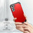 For Samsung Galaxy S23+ Drop Protection 3-In-1 Phone Shell PC+Silicone Phone Case Shockproof Mobile Phone Cover - Red - 5