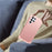 For Samsung Galaxy S23 Ultra Hard Plastic+Silicone Phone Case Shockproof Cell Phone Cover - Rose Gold - 6