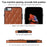 For iPhone SE (2020) / SE (2022) / 7 / 8 4.7 inch PU Leather + TPU Protective Cover Imprinted Rhombus Grid Pattern Rotation Ring Kickstand Phone Case - Brown - 3