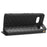 Wallet Phone Case for Google Pixel 7a , PU Leather Imprinted Rhombus Pattern Flip Folio Stand Phone Cover - Black - 3