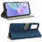 For TCL 405 T506D / 406 / 408 Phone Leather Case RFID Blocking Stand Wallet Cell Phone Cover - Blue - 3