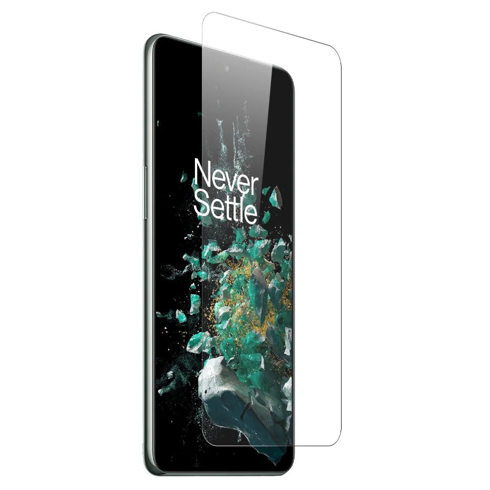 NORTHJO For OnePlus 10T 5G / Ace Pro 5G TPU Case Phone Cover + HD Clear Tempered Glass Screen Protector - Transparent - 2