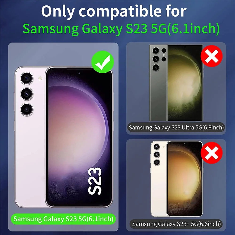 For Samsung Galaxy S23 Super Clear TPU Phone Case Anti-fingerprint Mobile Phone Shell Cover - 3
