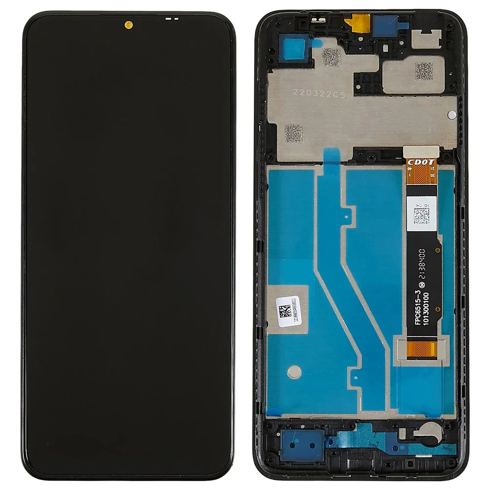 For TCL 305 / 306 Grade B LCD Screen and Digitizer Assembly + Frame Replacement Part (without Logo) - 1