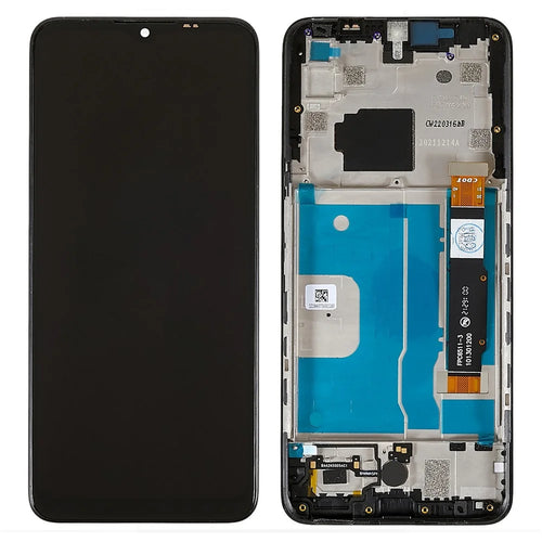 For TCL 30 XE 5G Grade B LCD Screen and Digitizer Assembly + Frame Replacement Part (without Logo) - 1